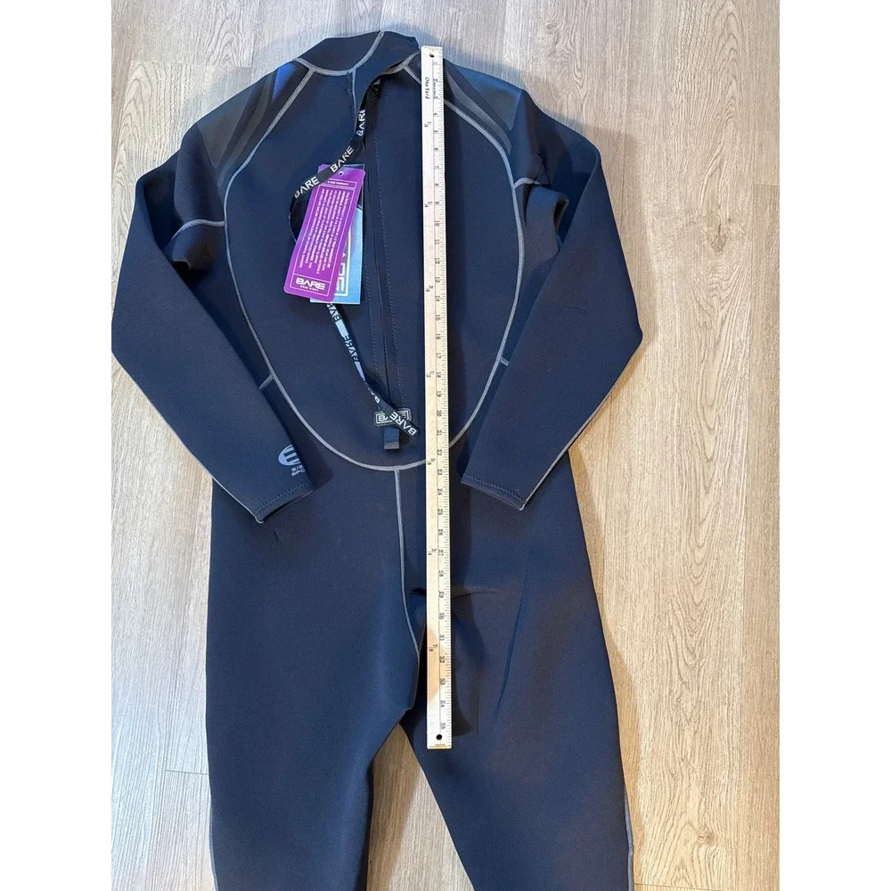 Bare Wetsuit Mens 2XL Blue New 3/2mm Sport Full Scuba Diving Surfing SC1180071